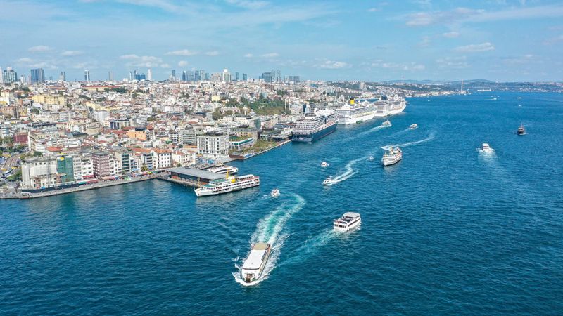 İstanbul'da kruvaziyerle 8 ayda 410 binden fazla yolcu ağırlandı