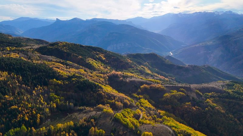 Gümüşhane'de Alpleri aratmayan renk cümbüşü