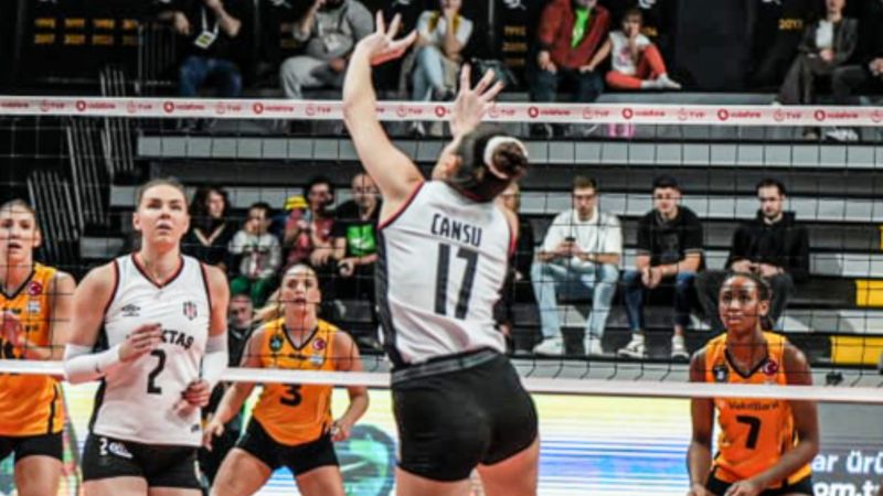 VakıfBank, Beşiktaş'a set vermedi!
