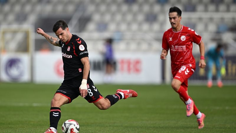 Ankara Keçiörengücü - Sivasspor maçında gol sesi çıkmadı