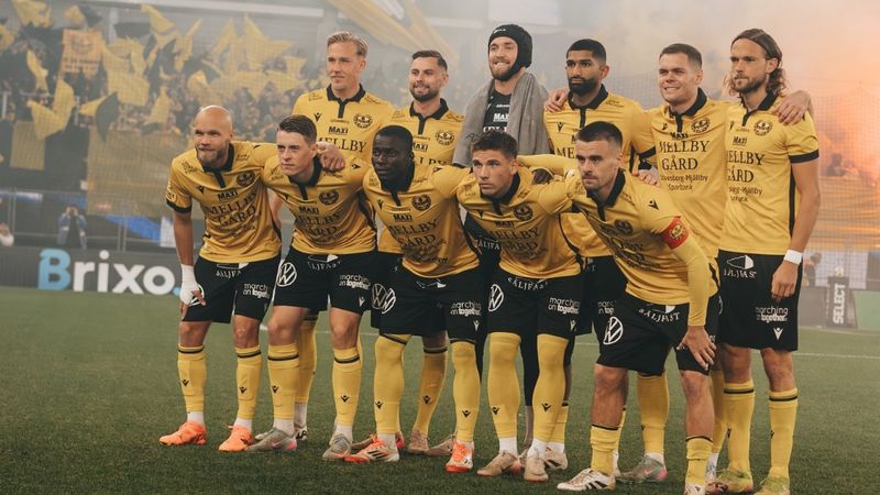 Balıkçı köyünün takımı Mjallby, İsveç'te şampiyon oldu