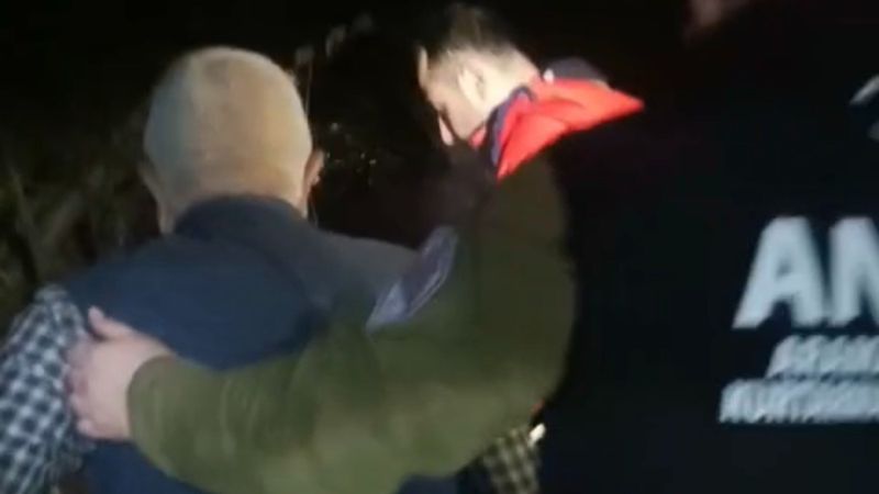 Düzce'de kaybolan yaşlı adam 8 saat sonra bulundu