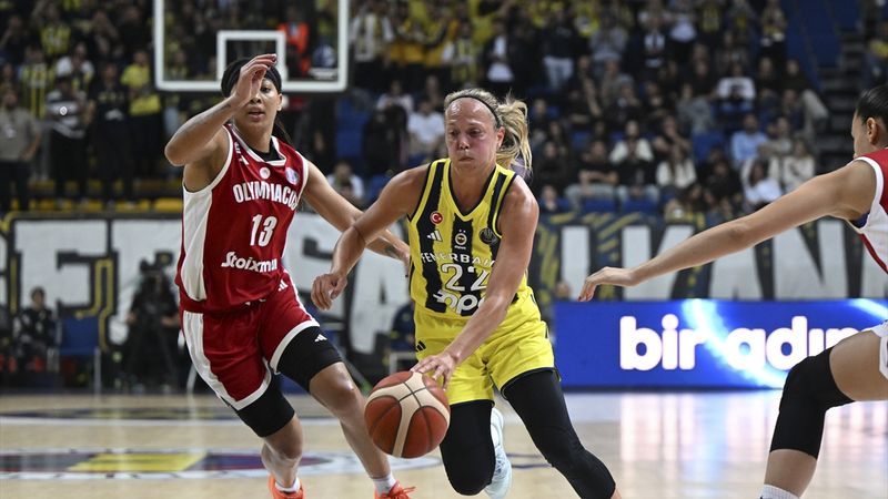 Fenerbahçe'den Olympiakos'a 21 sayı fark