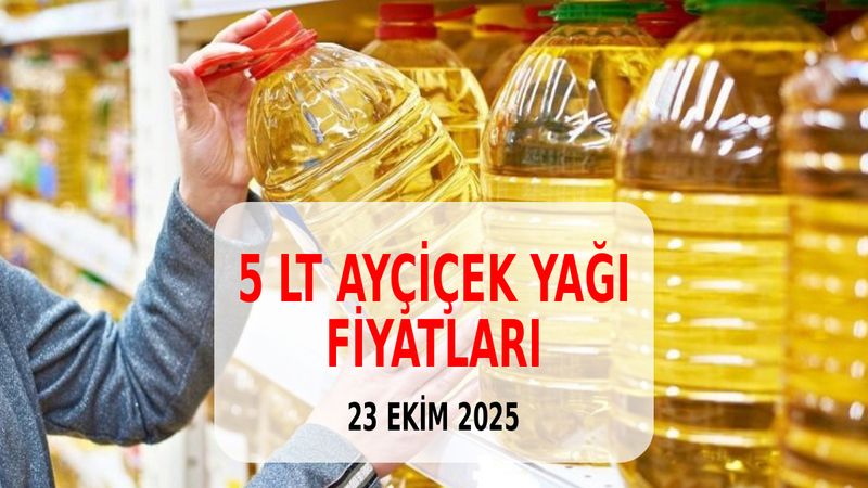 Ekim ayında 5 lt ayçiçek yağı fırsatları: A101, ŞOK, Migros, CarrefourSA…