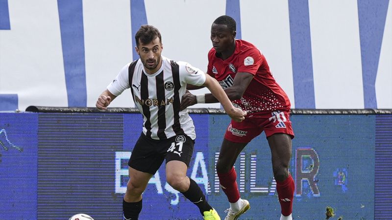 Sarıyer - Manisa FK maçında gol sesi çıkmadı