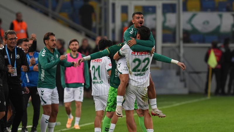Konyaspor, Gençlerbirliği deplasmanında üç puanı kaptı