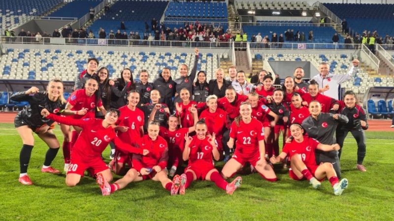 A Milli Kadın Futbol Takımı, yarın Kosova'yı konuk edecek