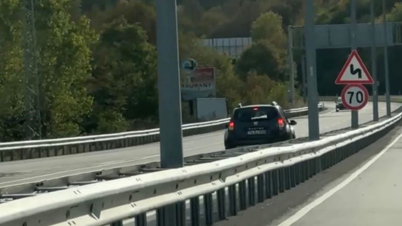 Bartın'da ters yönde ilerleyen sürücüye 9 bin TL ceza