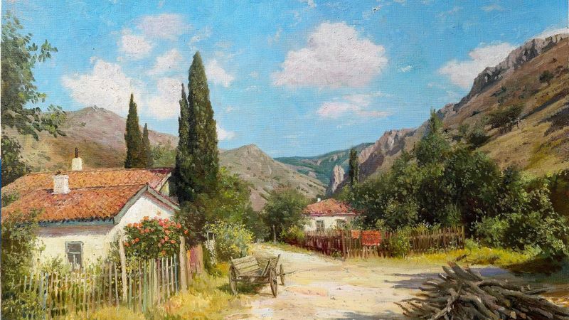 Nuri Yakupoğlu'nun 'Yaşamın Kaynağı' resim sergisi Kırım'da açılıyor