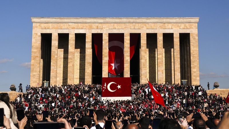 29 Ekim’de Anıtkabir'i 1 milyon 125 bin kişi ziyaret etti
