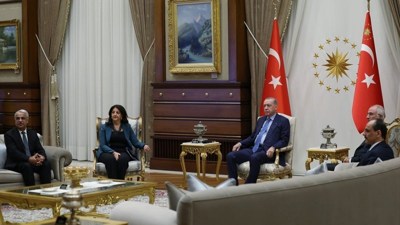 DEM Parti'den, Cumhurbaşkanı Erdoğan ile görüşmeye ilişkin açıklama geldi