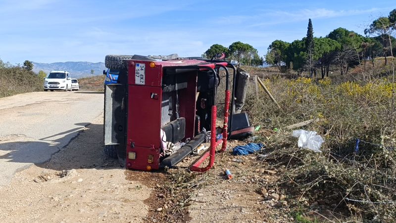 Antalya'da safari araçları çarpıştı: 11 yaralı