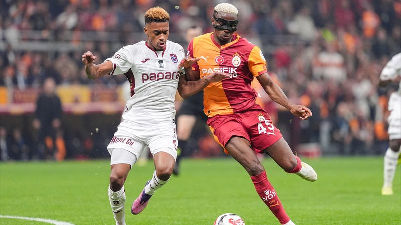 Galatasaray’ın Trabzonspor’a karşı galibiyet serisi sona erdi