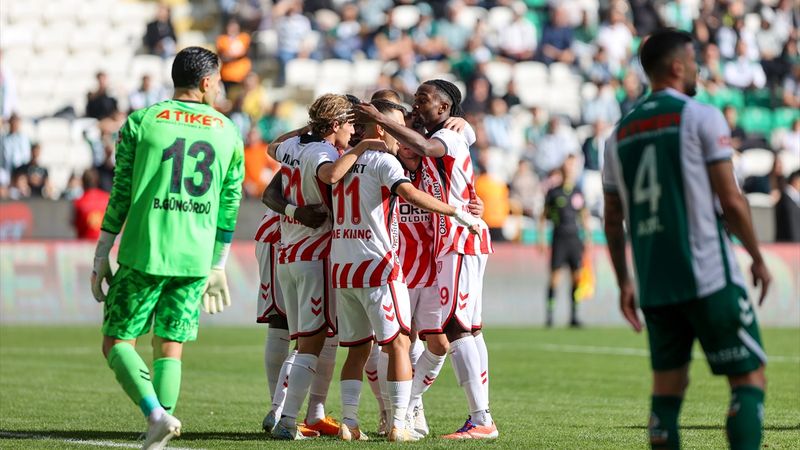 Samsunspor, Konyaspor'a 3 attı