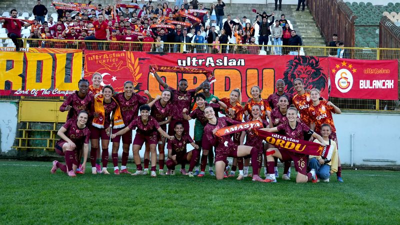 Galatasaray'a Ünye Kadın SK karşısında tek gol yetti