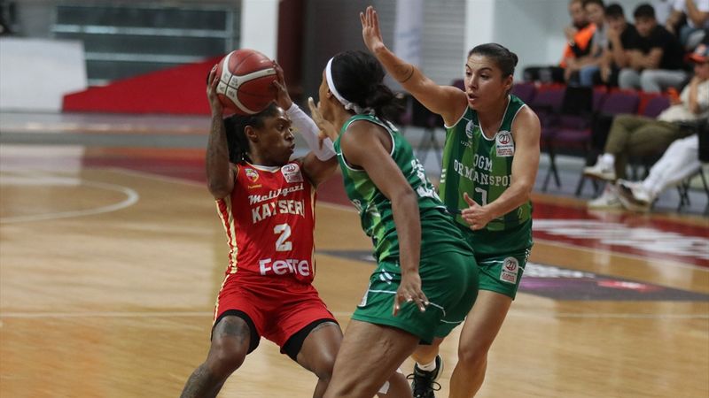 Melikgazi Kayseri Basketbol, OGM Ormanspor'u mağlup etti