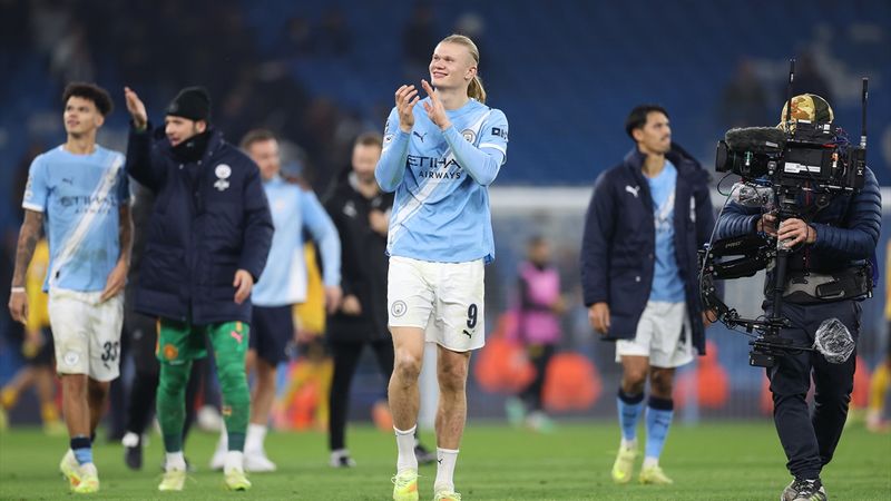 Manchester City, Borussia Dortmund'a 4 attı