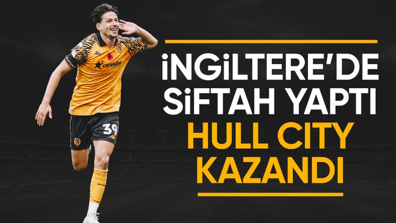 Enis Destan siftah yaptı! Hull City, Portsmouth'u devirdi