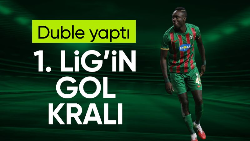 Mbaye Diagne yıldızlaştı! Amed Sportif Faaliyetler, Hatayspor'u iki golle geçti