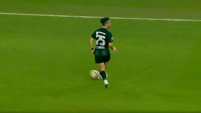 Tayfur Bingöl'den uzatma dakikalarında gülümseten 'no-look' denemesi