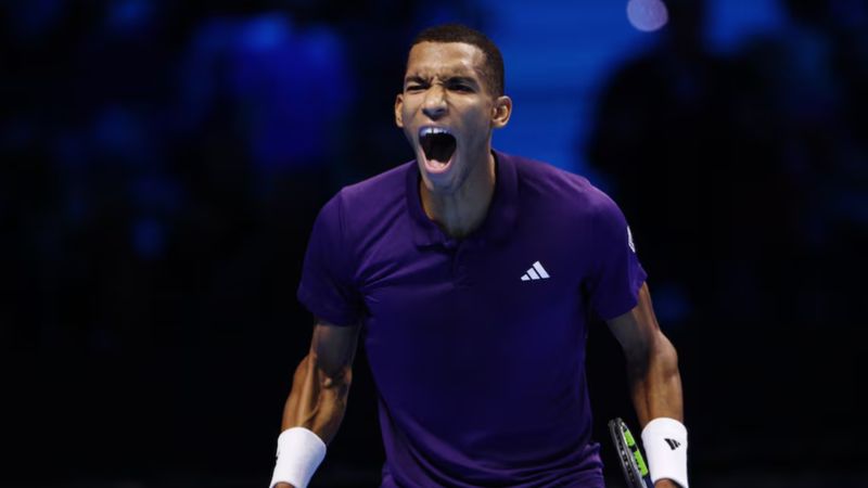 ATP Finalleri'nde Felix Auger-Aliassime, Ben Shelton'ı devirdi