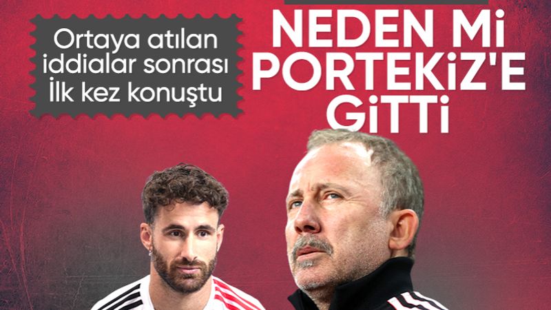 Beşiktaş'ta Rafa Silva Portekiz'e gitti: Sergen Yalçın nedenini açıkladı...