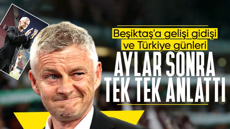 Ole Gunnar Solskjaer'den Beşiktaş itirafı: Kaybedersem kovulacağımı biliyordum