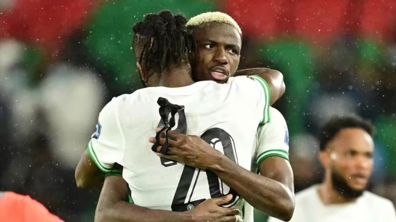 Victor Osimhen yıldızlaştı: Gabon'u yenen Nijerya play-off finaline kaldı