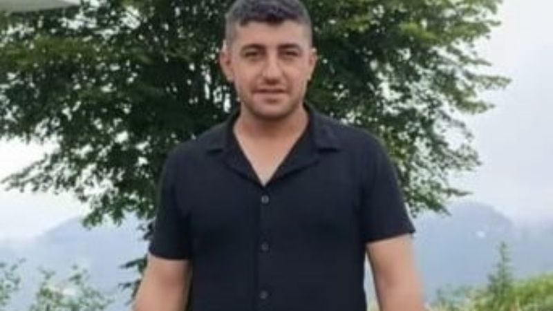 Ordu'da inşaatta akıma kapıldı