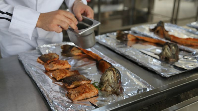 Artvin somonu bu kez genç şeflerin elleriyle sofralarda