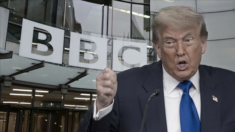 Donald Trump, BBC'ye tazminat davası açacaklarını duyurdu