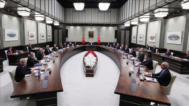 Kabine toplandı: Gazze, Terörsüz Türkiye ve ekonomi konuşuldu