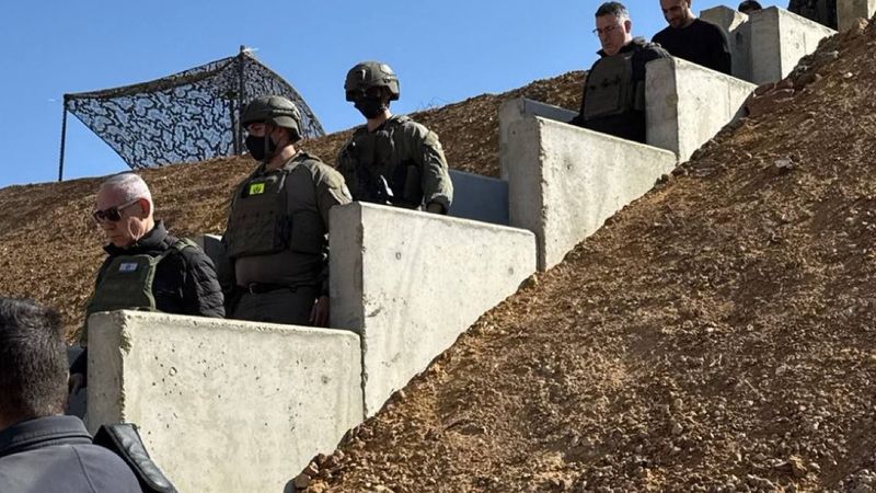 Netanyahu, Suriye'de işgal ettikleri tampon bölgeye gitti