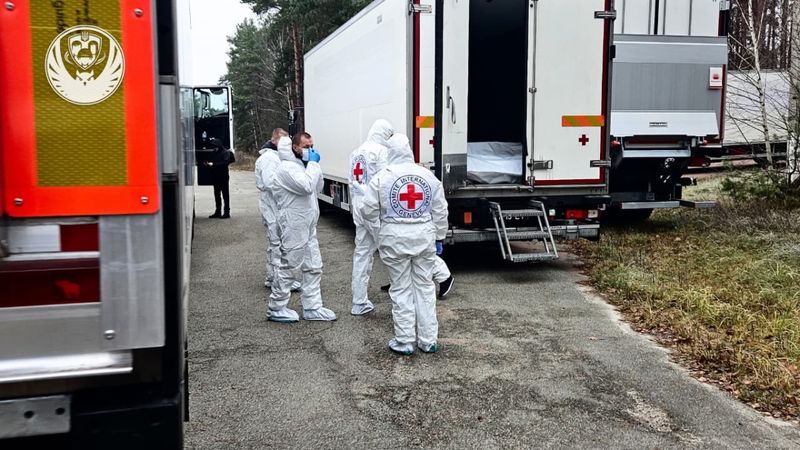 Rusya, bin Ukraynalı askerin cenazesini Ukrayna'ya teslim etti