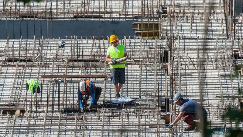 Yapı ruhsatı verilen binaların yüzölçümü yüzde 42,6 yükseldi