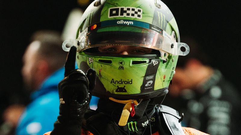 Las Vegas Grand Prix'sinde pole pozisyonu Lando Norris'in