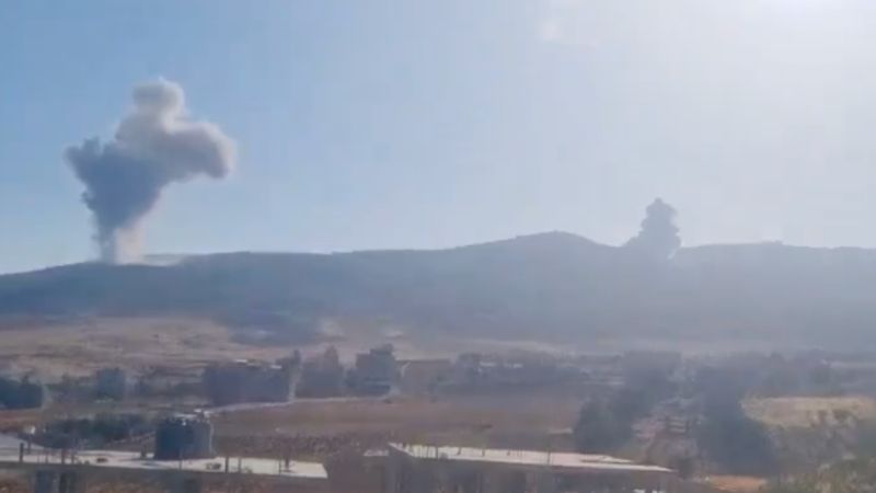 İsrail, yine Lübnan'ın güneyine saldırdı