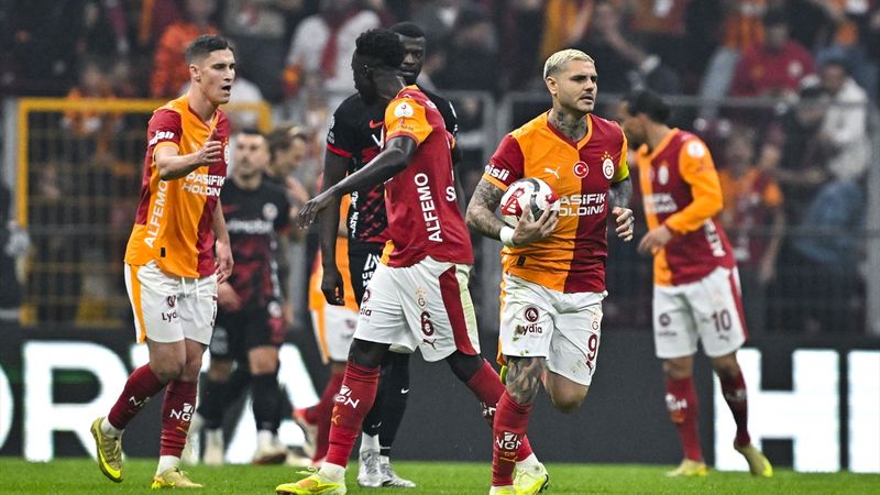Galatasaray, Gençlerbirliği'ni üç golle geçti