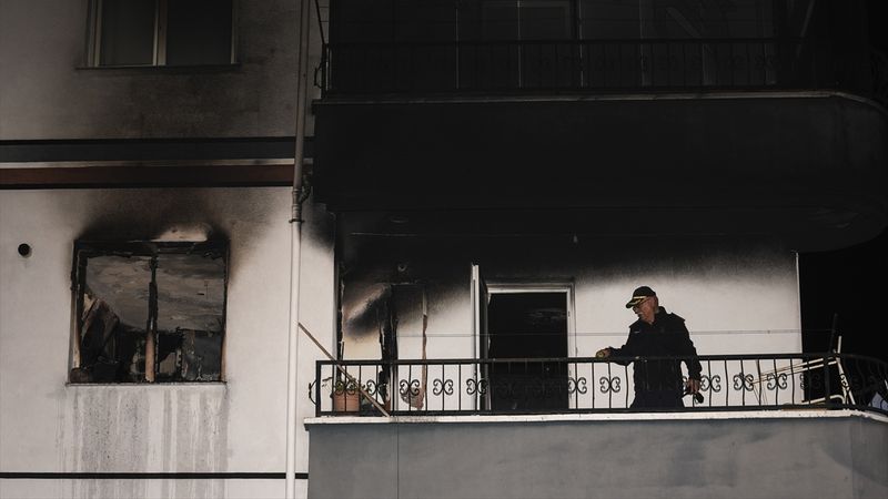 Ankara'da apartman dairesinde patlama: 1 kişi yaralandı