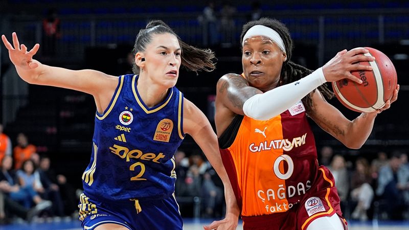 Kadınlar derbisinde Fenerbahçe, Galatasaray'ı devirdi
