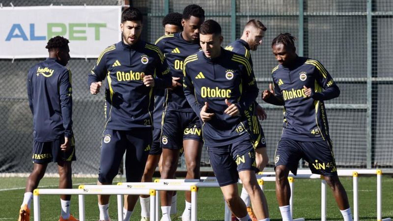 Fenerbahçe, Ferencvaros maçının hazırlıklarını sürdürdü
