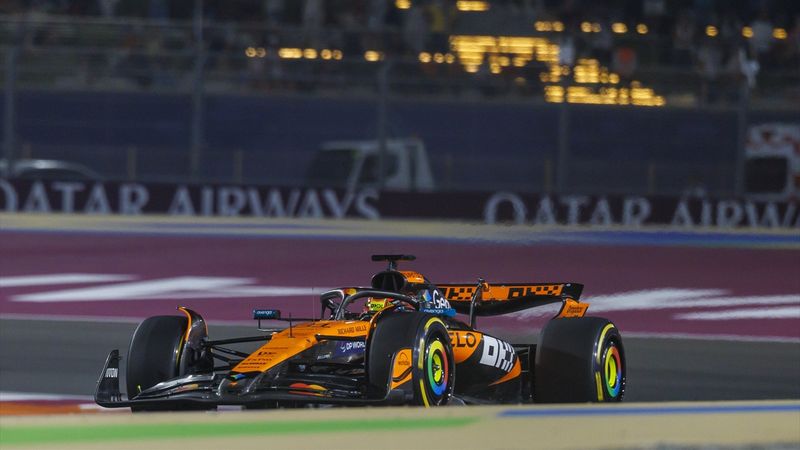 Formula 1 Katar Grand Prix'sinde pole pozisyonu Oscar Piastri'nin