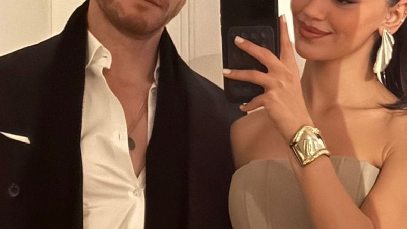 Kerem Bürsin ile Selin Yağcıoğlu'ndan ilk fotoğraf