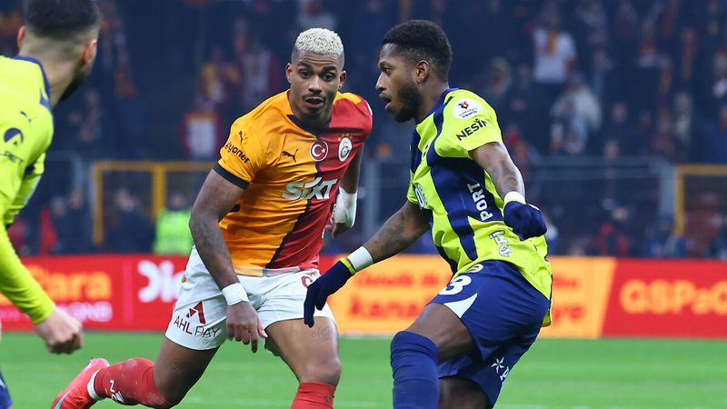 Fenerbahçe - Galatasaray derbisinin golleri yabancılardan