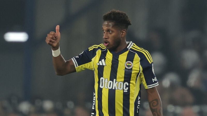 Fred, Fenerbahçe'de 100. maçına Galatasaray karşısında çıktı