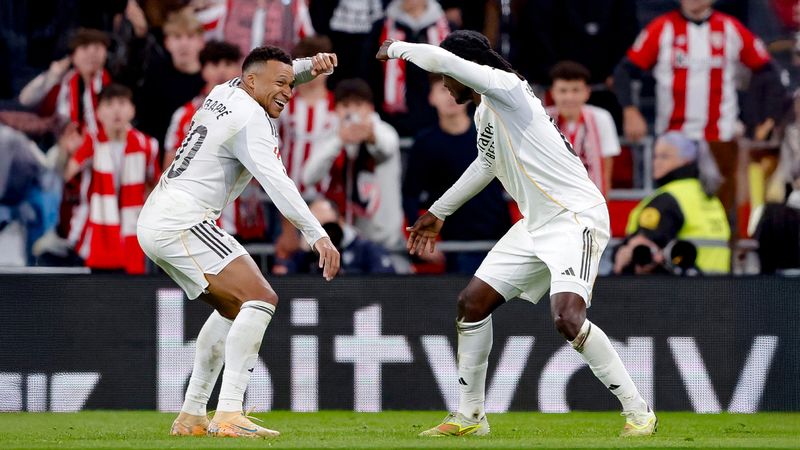 Real Madrid, Athletic Bilbao'yu 3 golle yıktı