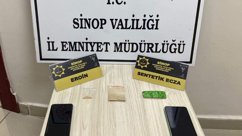 Sinop'ta uyuşturucu operasyonları: 11 gözaltı