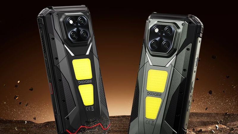 20.500 mAh dev bataryalı telefon: DOOGEE V MAX LR