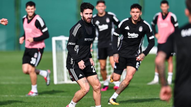 Beşiktaş, Gaziantep FK maçı hazırlıklarını sürdürdü