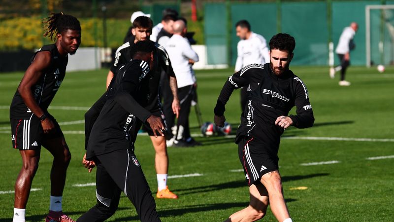 Beşiktaş, Gaziantep FK maçının hazırlıklarını sürdürdü